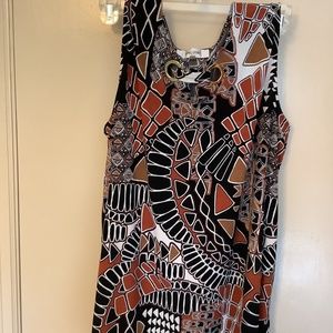 Women’s Sleeveless Dress Top Plus Size 2x